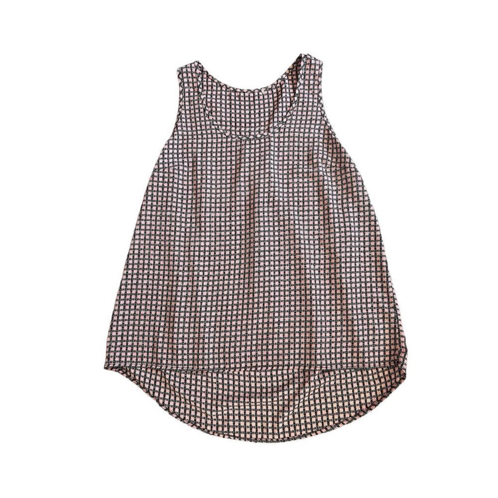 Pleione Sleeveless Patterned Blouse M - Picture 6 of 10